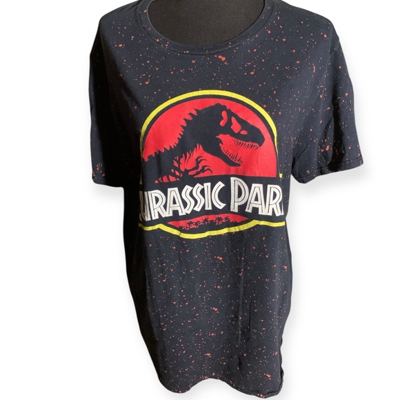 Jurassic Park Black Graphic Tee (item#10162) - Picture 2 of 6